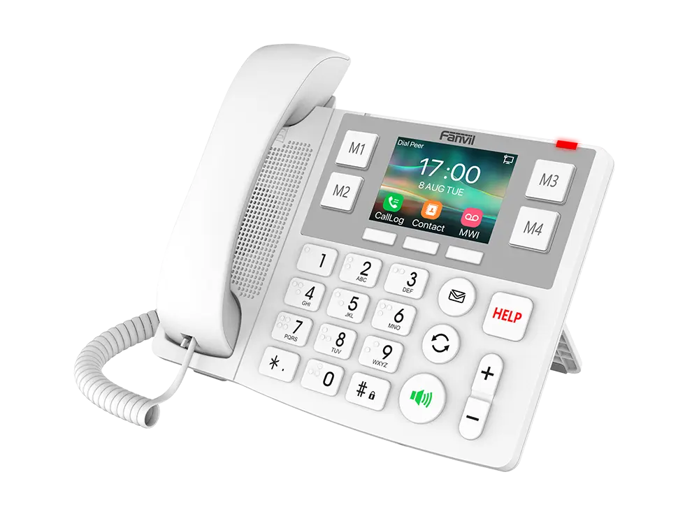 Fanvil X305 Big Button IP Phone for resident rooms